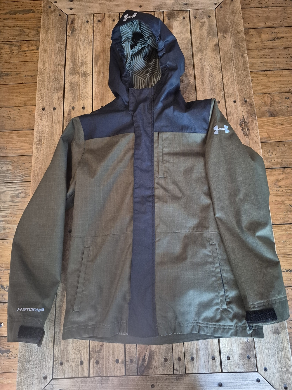 Under Armour Boy's Insulated Storm Shell Hooded Jacket Size Youth Large